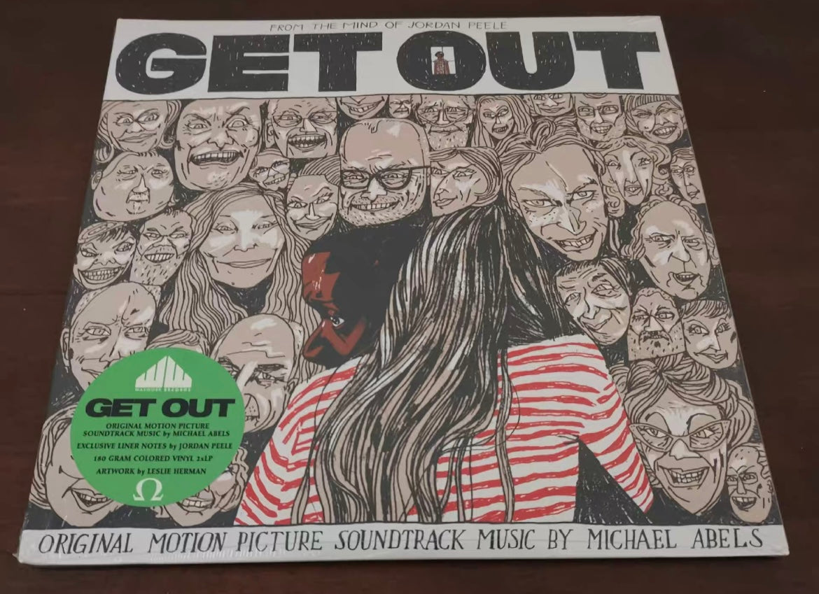 Get Out original soundtrack 2LP black with white splatter vinyl limited edition sealed
