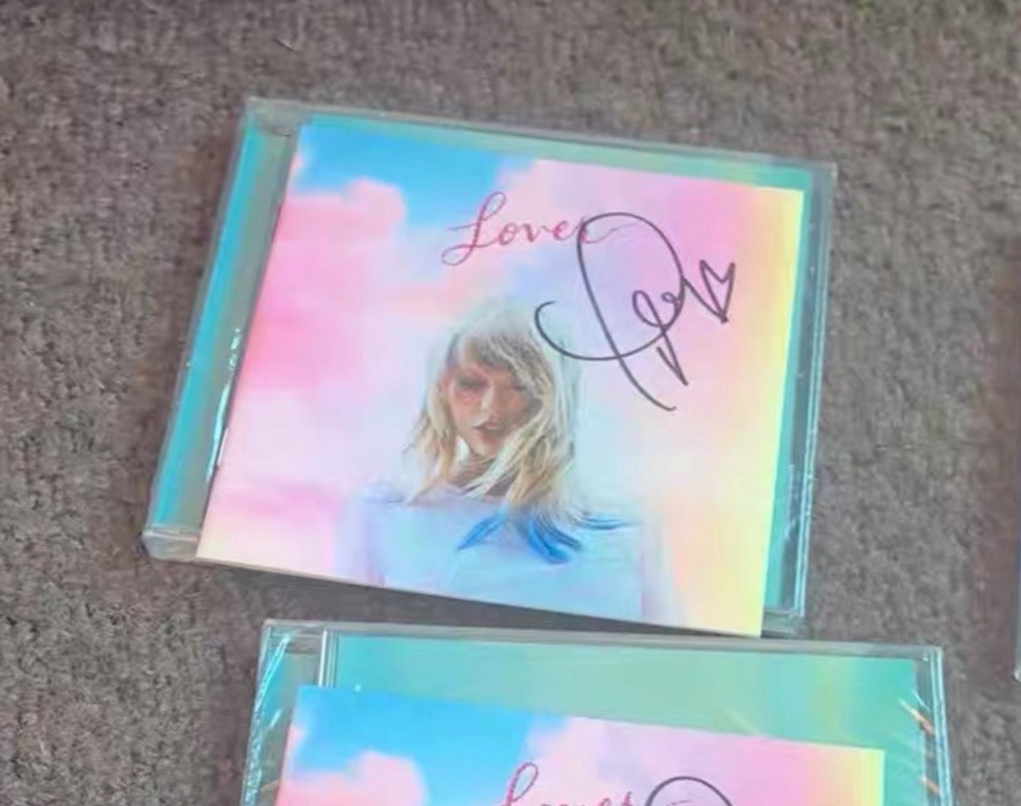 Taylor Swift Lover Fine Line Signed Booklet with ME! CD Proof Available