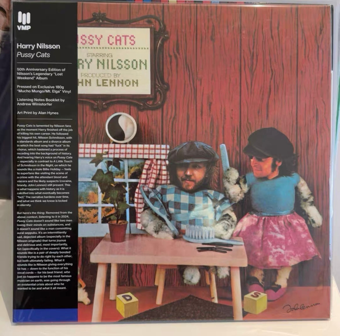 Harry Nilsson Pussy Cats LP VMP exclusive color vinyl sealed