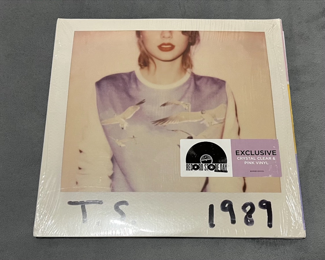 Taylor Swift – 1989 RSD Pink Vinyl Numbered Edition Side Opened NM/NM
