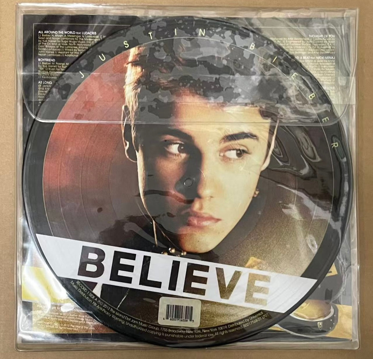 Justin Bieber – Believe (Picture Disc Vinyl, Signed Edition)
