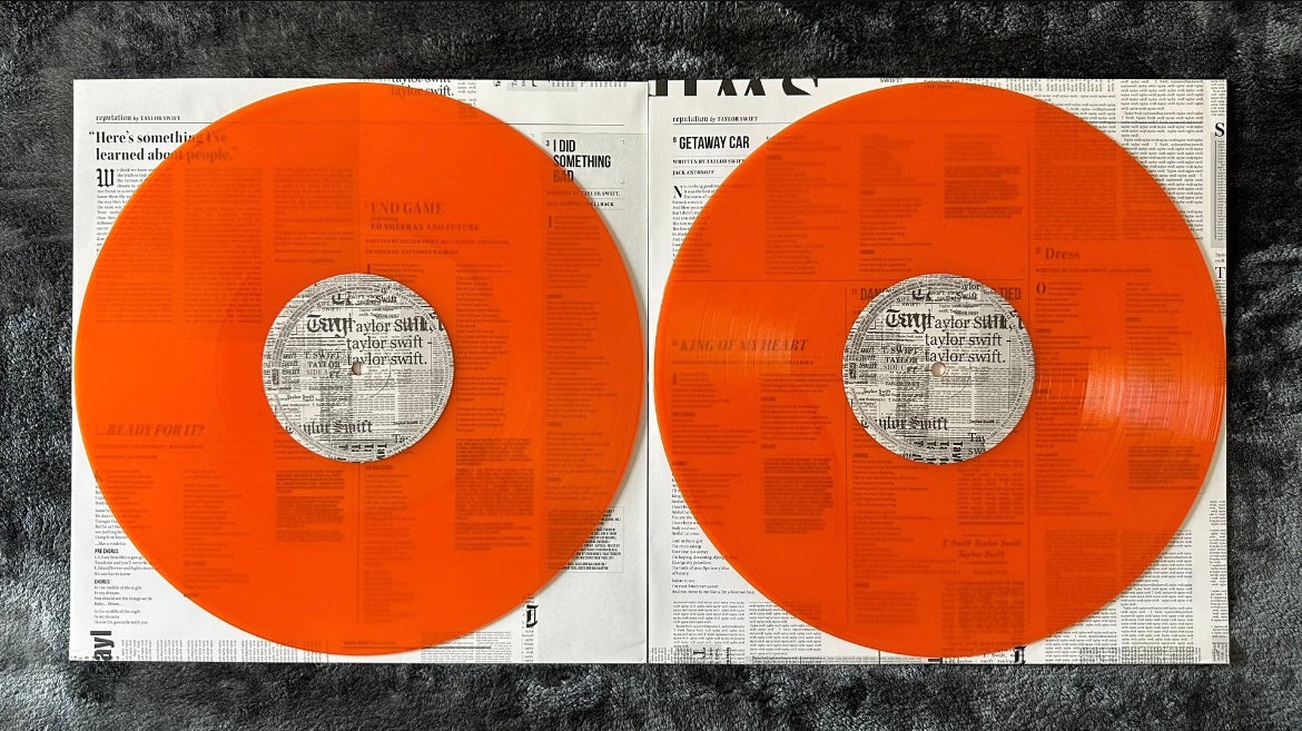 Taylor Swift – reputation Limited Edition Orange Vinyl