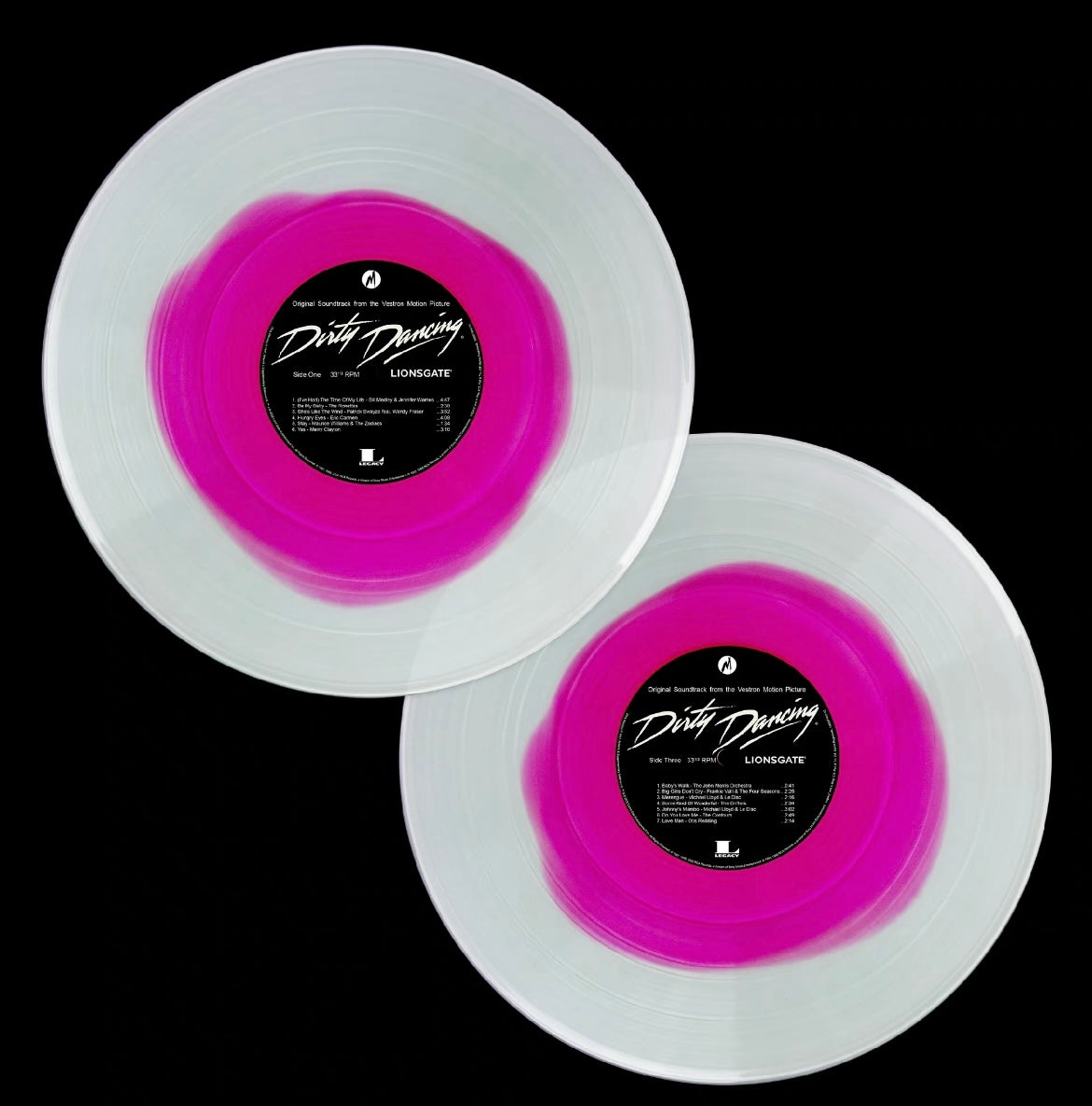 Dirty Dancing 35th anniversary 2LP purple and clear vinyl numbered limited edition soundtrack sealed