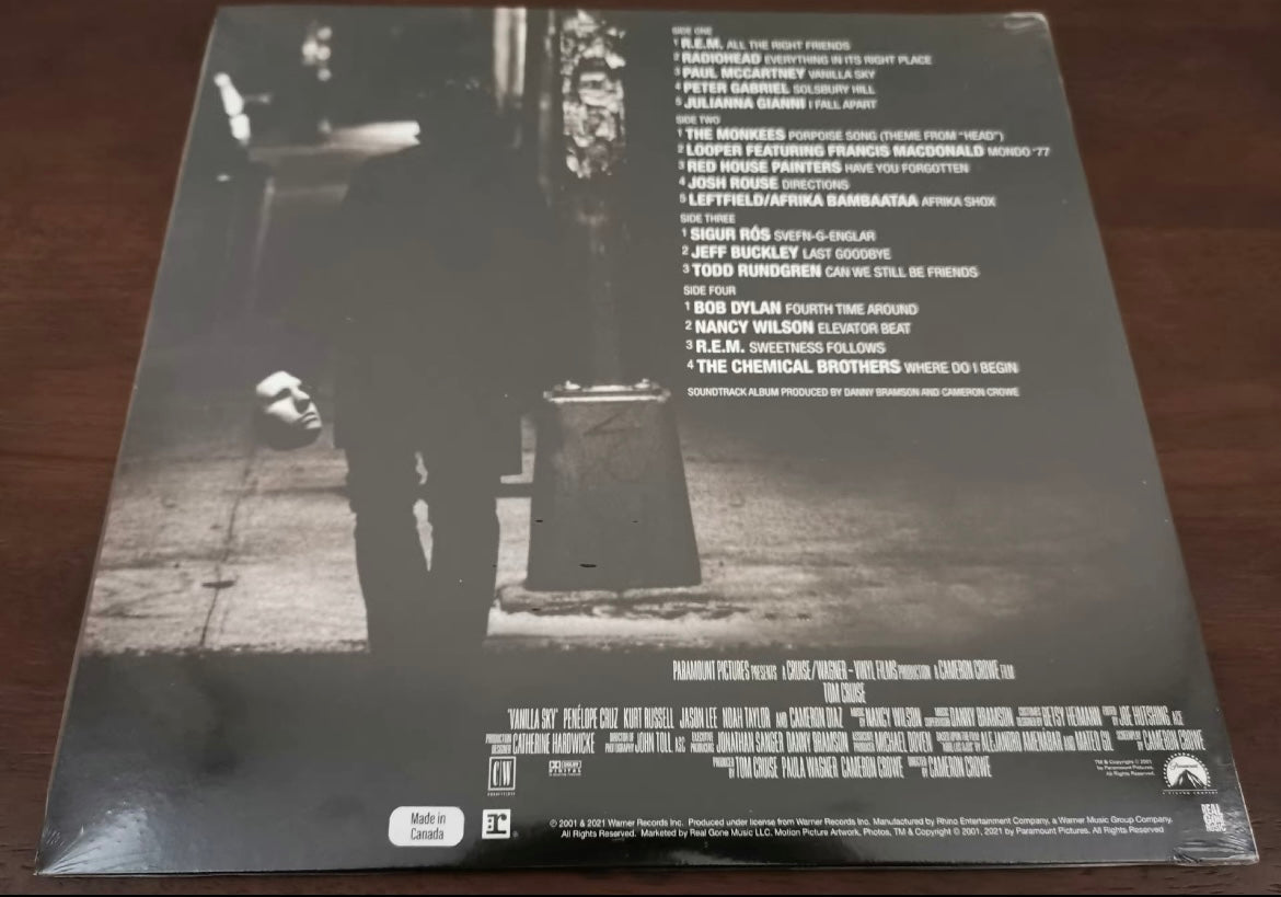 Vanilla Sky original soundtrack 2LP orange white marble vinyl limited 1500 edition sealed