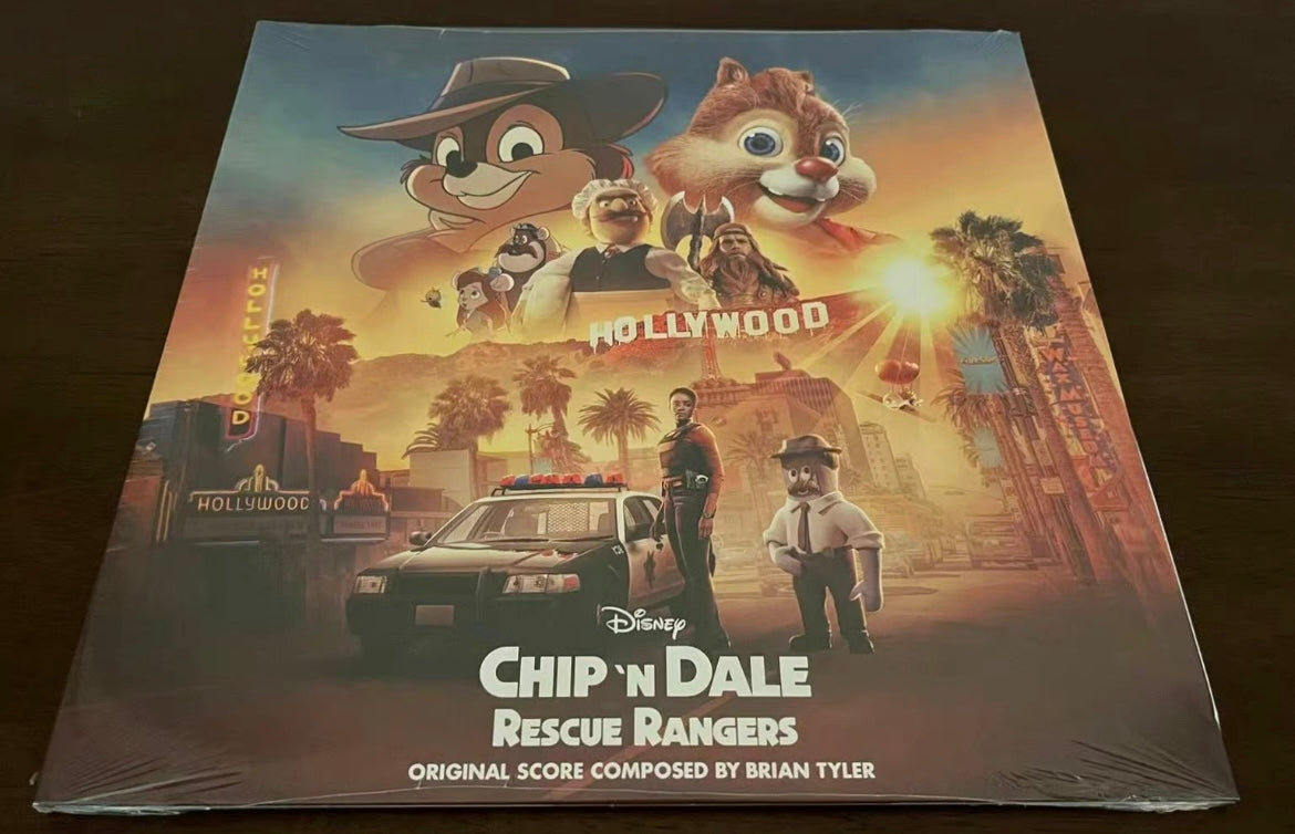 Chip 'n Dale Rescue Rangers original soundtrack 2LP red-blue & yellow-gray vinyl limited edition sealed