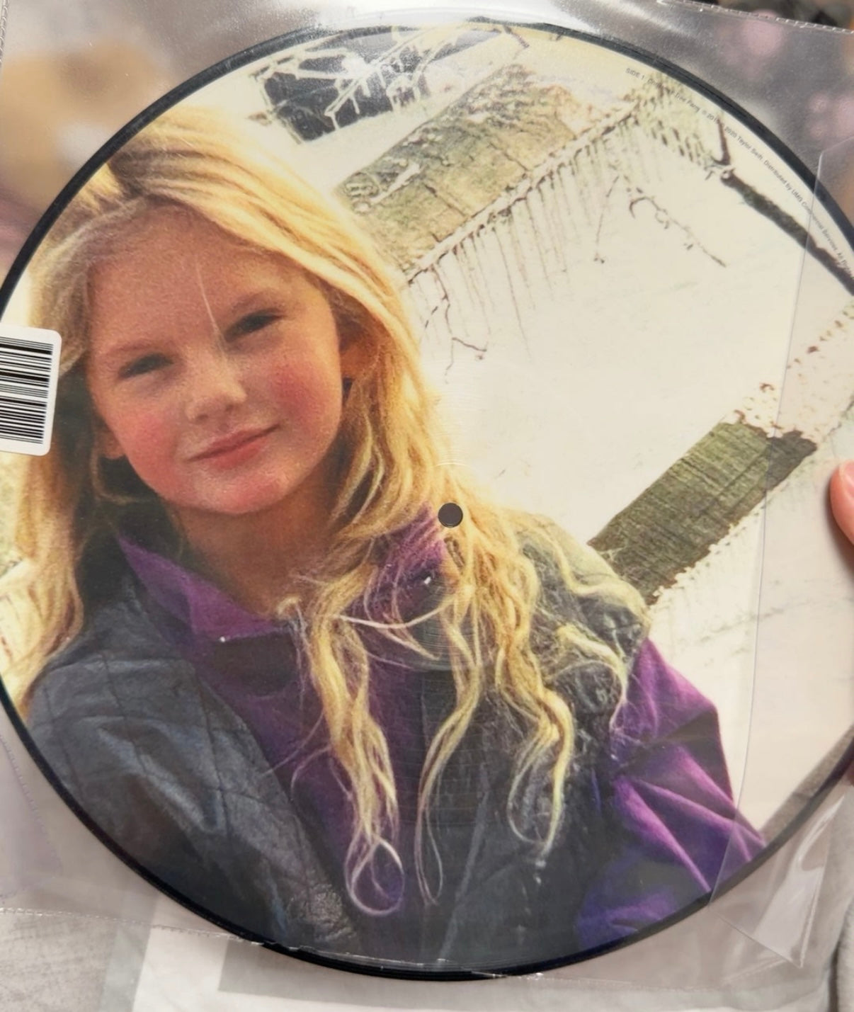 Taylor Swift - Christmas Tree Farm Picture Disc Vinyl Opened Like New