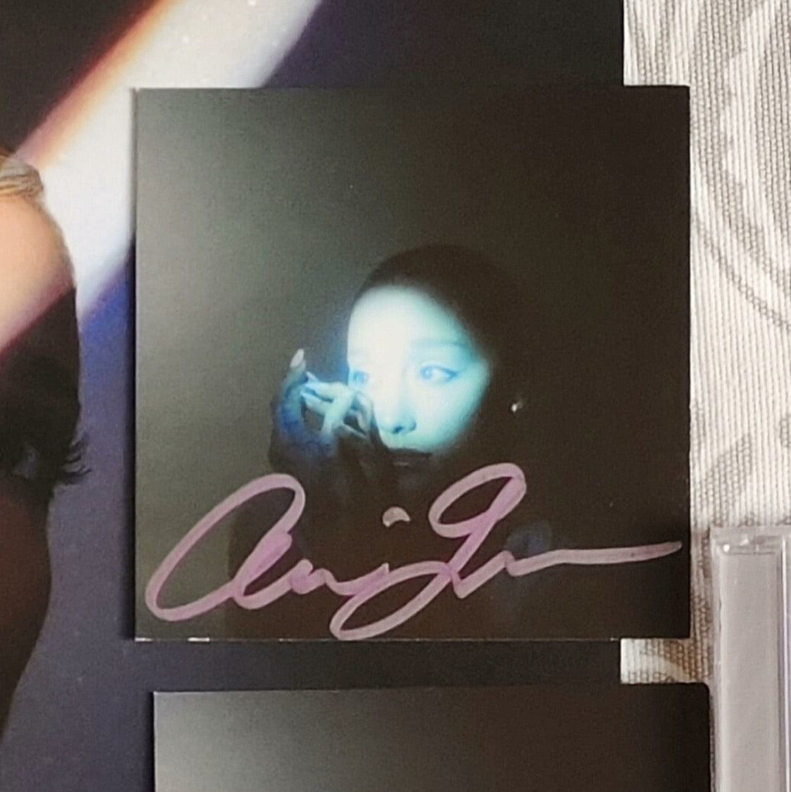 *[Selling - Light/Minor Exit from Collection] Ariana Grande Eternal Sunshine Deluxe Edition Color Signed