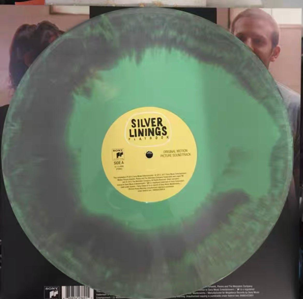 Silver Linings Playbook original soundtrack 1LP silver green vinyl RSD 2017 limited 2000 sealed