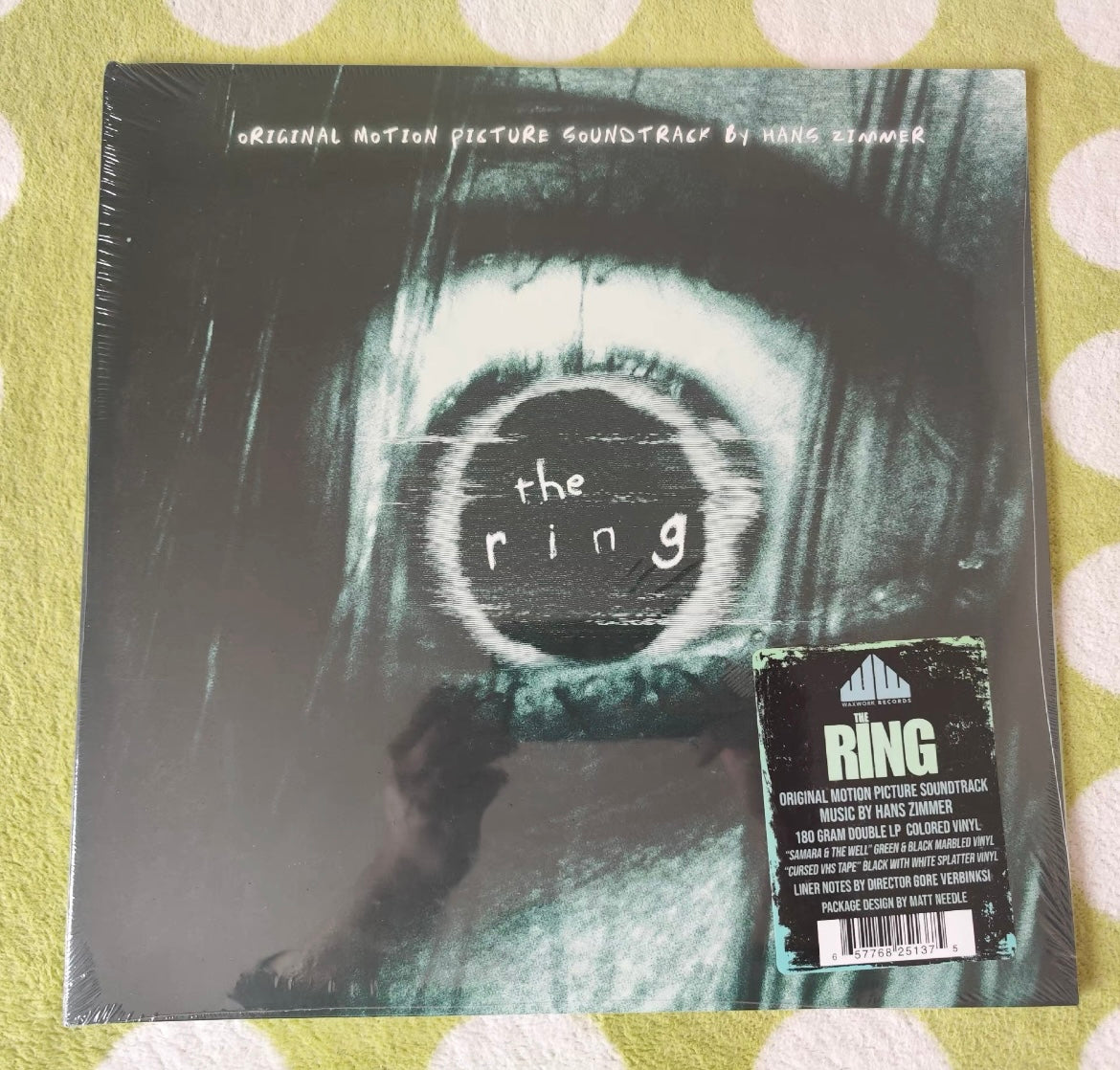 Hans Zimmer – The Ring Original Soundtrack 12" Color Vinyl LP