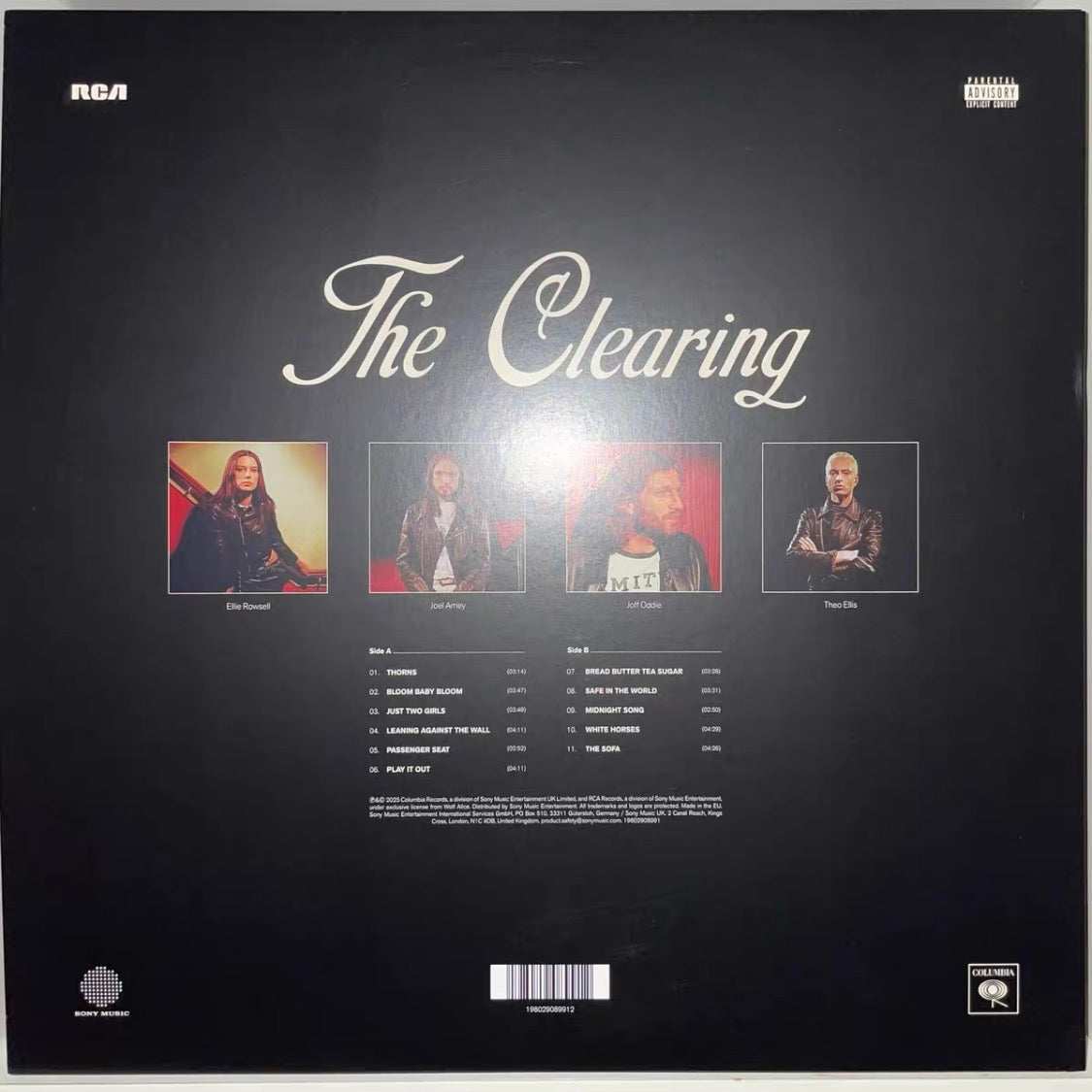 [In Stock] Wolf Alice Custom Signed VinylWolf Alice - The ClearingBritish Rock Band Wolf Alice WA New AlbumPersonally Signed Vinyl Custom Signed Colored Vinyl