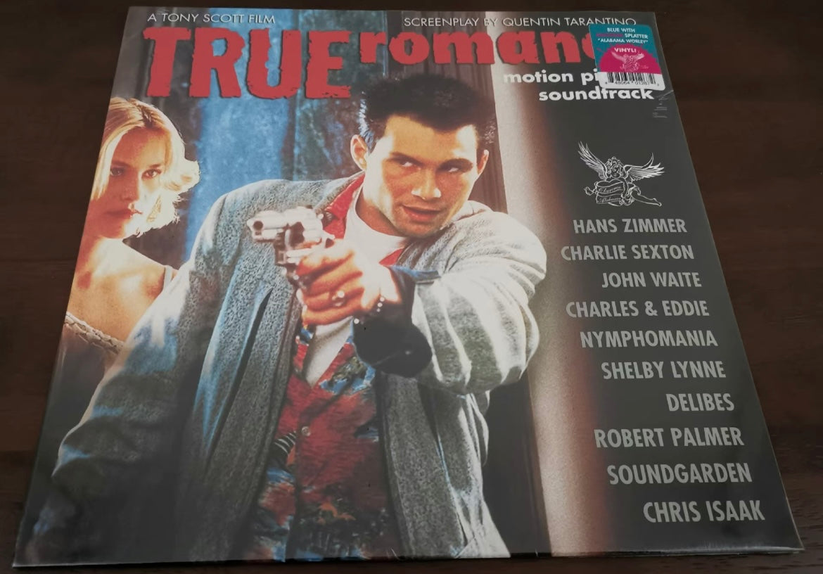 True Romance original soundtrack 1LP blue purple splatter vinyl limited edition sealed