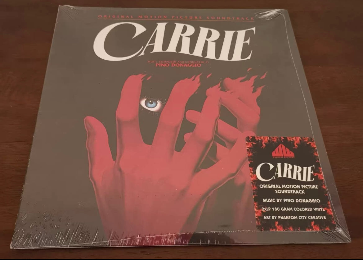 Carrie original soundtrack 2LP prom fire red-orange vinyl limited edition sealed