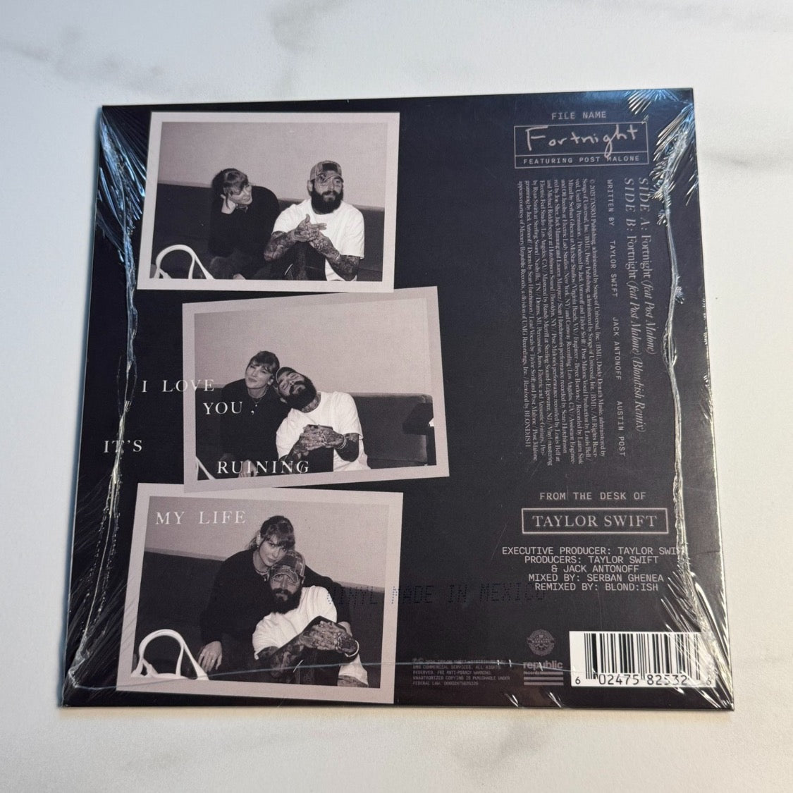 Taylor Swift – Fortnight RSD White Vinyl Sealed M/NM