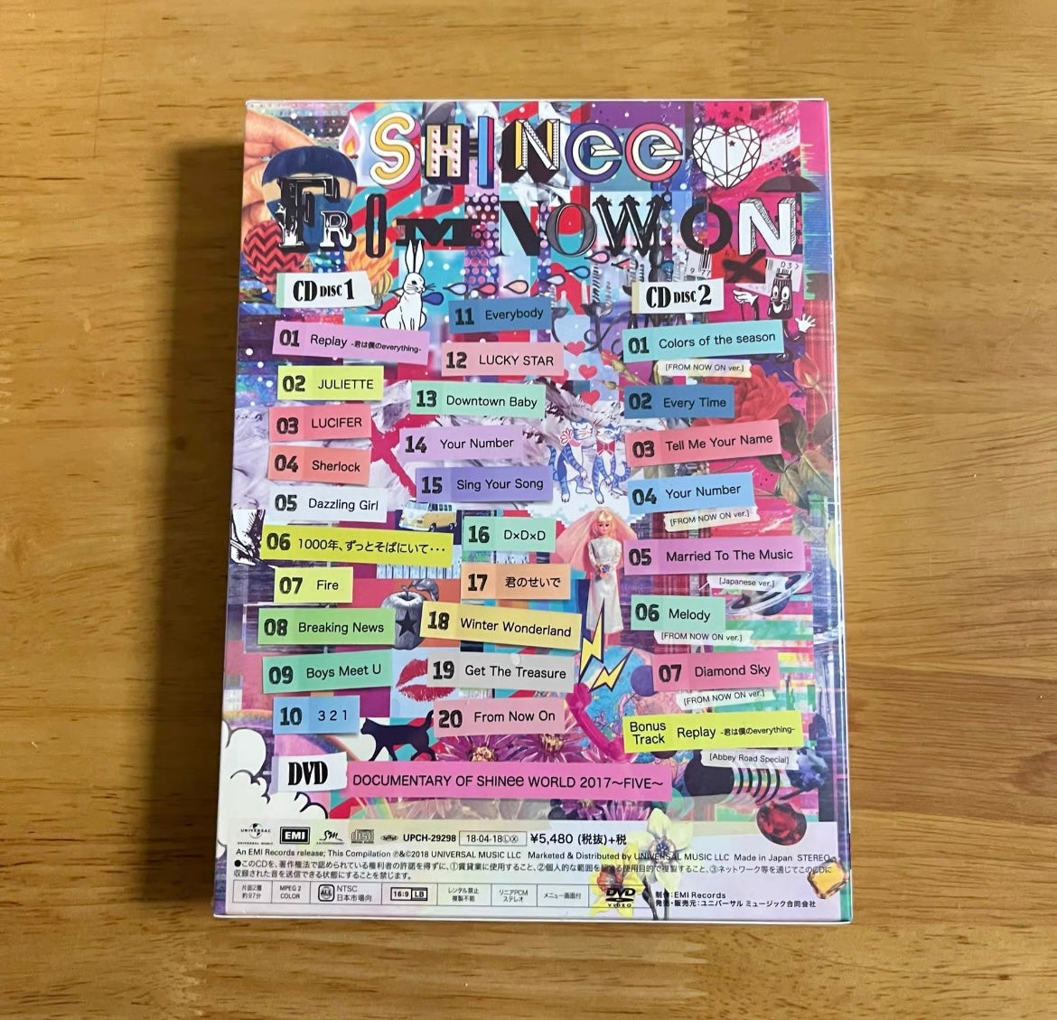 SHINee – The Best From Now On (Japan Limited Edition B) 2CD + DVD + Photobook (Sealed)