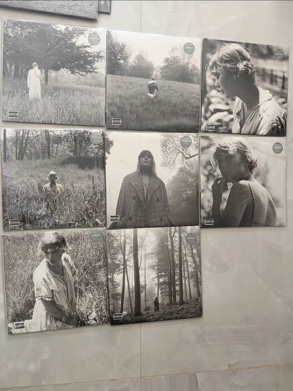 Taylor Swift – Folklore Complete 8 Variants US First Week France Press Bundle Sealed M/NM