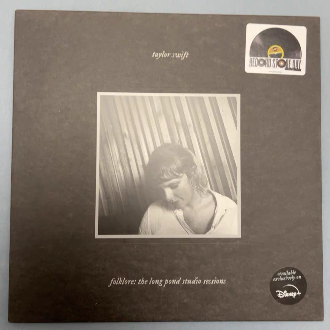Taylor Swift “folklore: the long pond studio sessions” RSD 2023 Exclusive Grey Vinyl LP