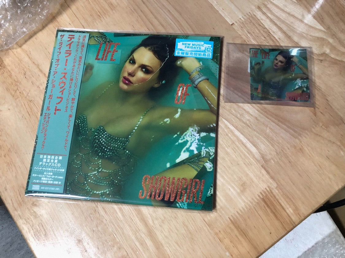 Taylor Swift – The Life of a Showgirl (Japanese CD, Mini LP Packaging)