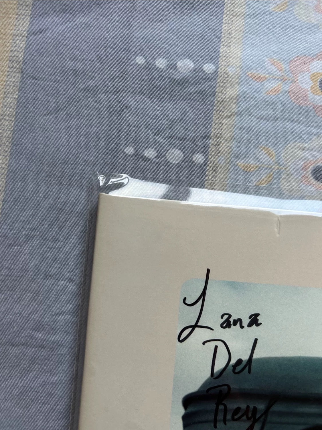 Lana Del Rey *Lust for Life* official signed vinyl edition, hand-signed cover, condition as shown.