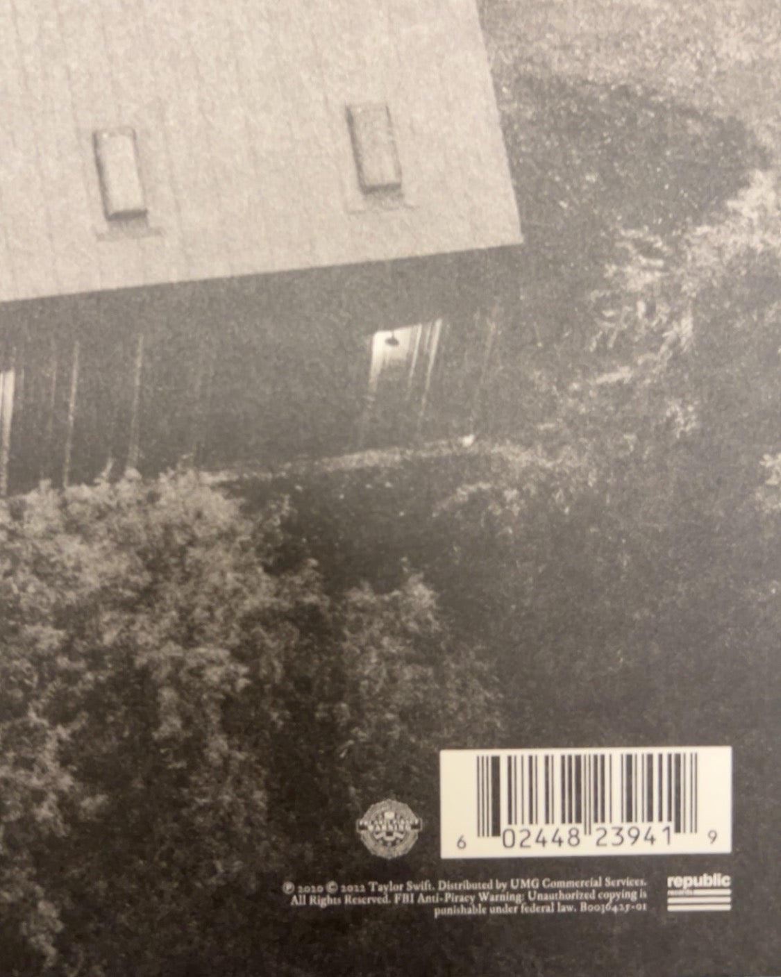 Taylor Swift – Folklore: The Long Pond Studio Sessions RSD 2023 Exclusive Grey Vinyl 2LP