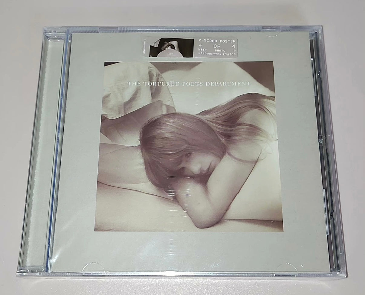 Taylor Swift The Tortured Poets Department TTPD Version 4 CD Sealed Read Desc