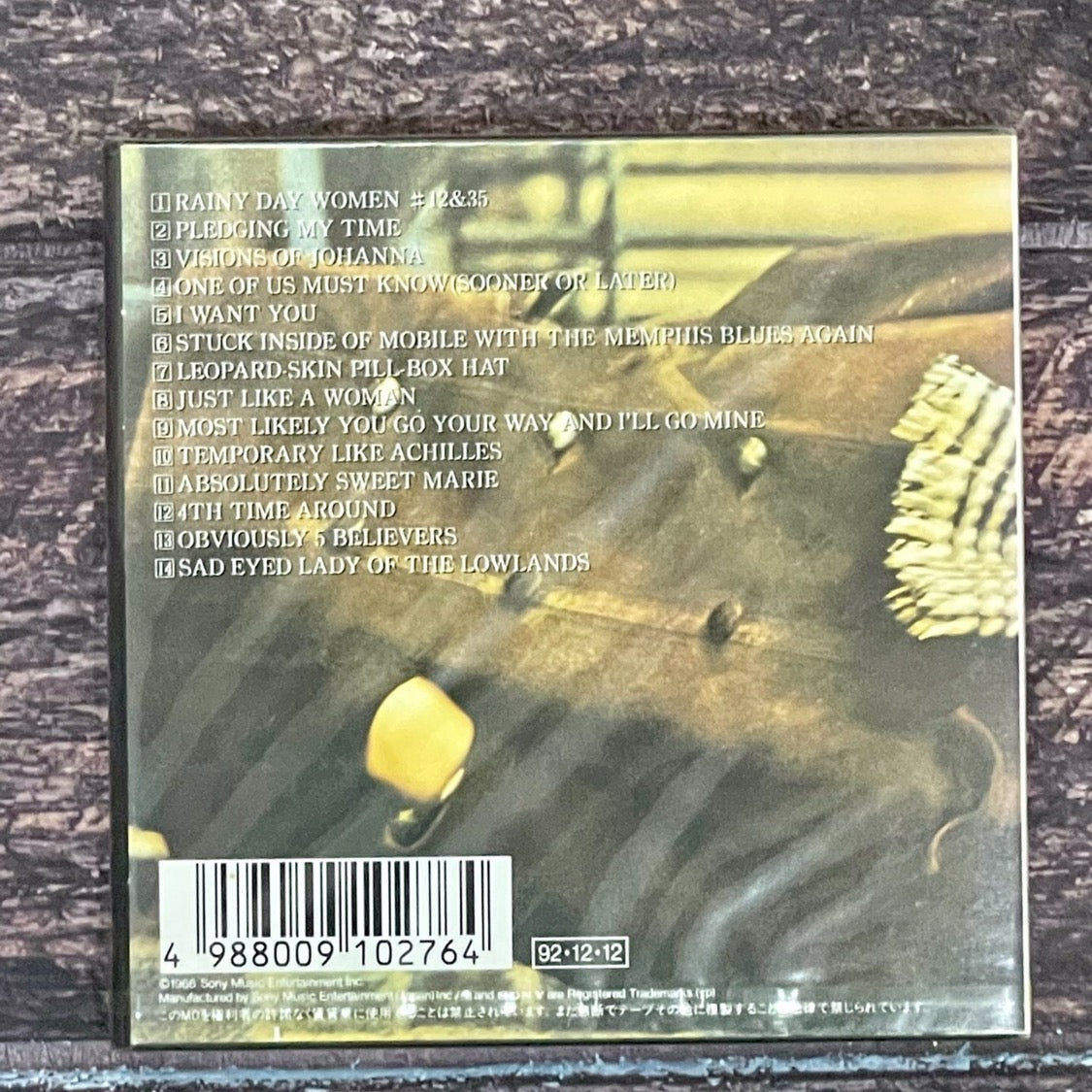 Bob Dylan â Blonde On Blonde SRYS-1027