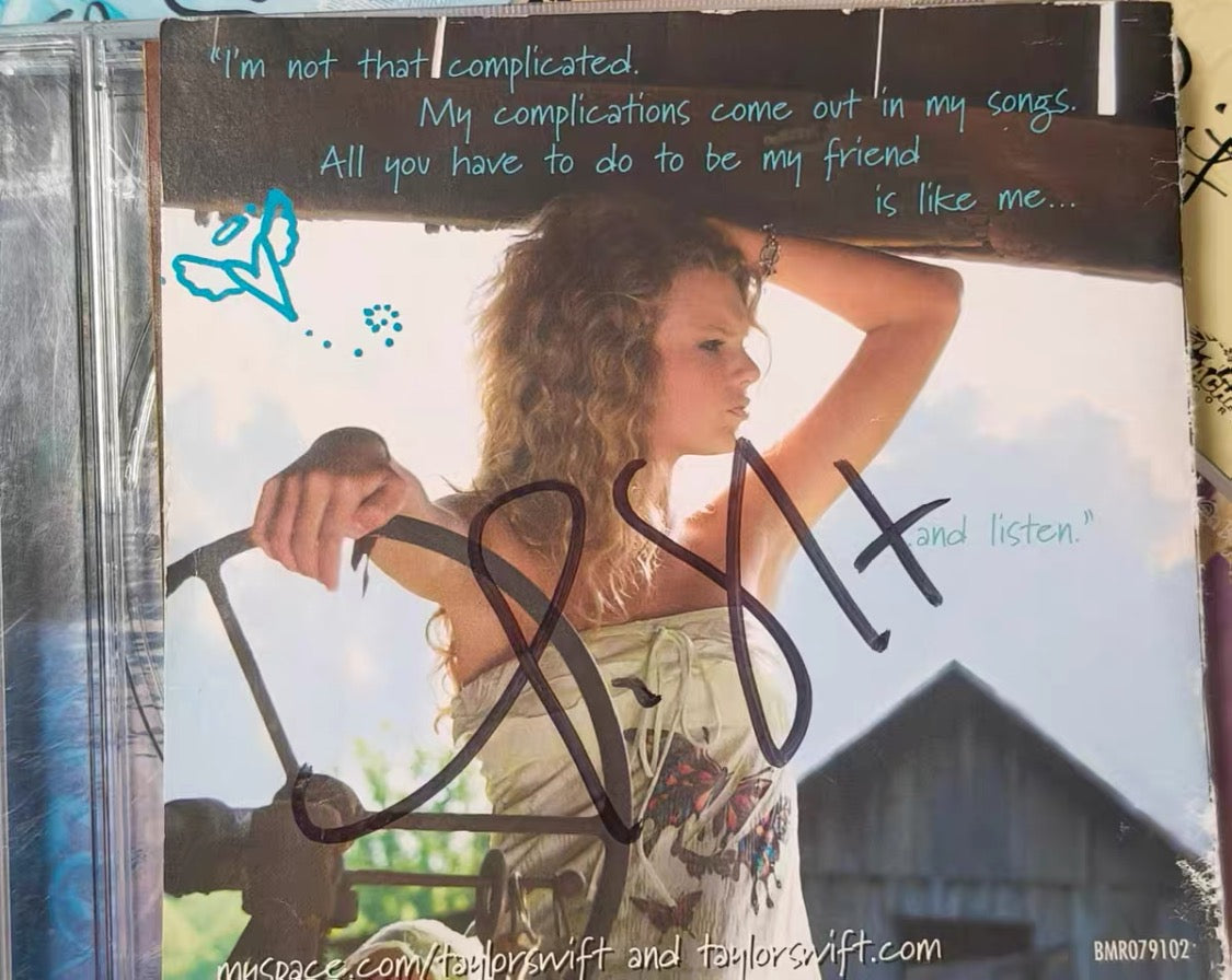 Taylor Swift – Self-Titled Album (Early Hand-Signed Copy)