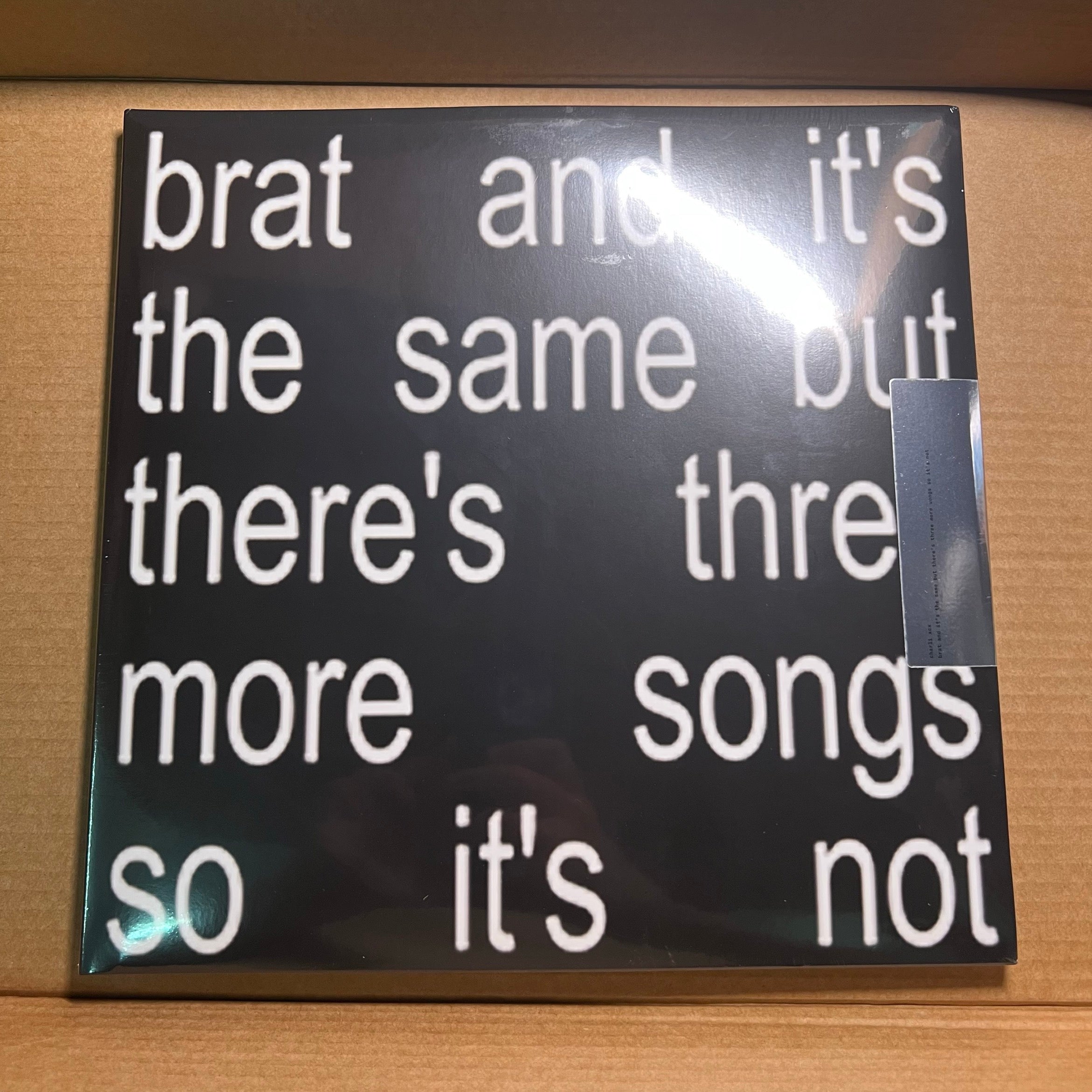Charli XCX - Brat And It's The Same But There's Three More Songs So It's Not (Atlantic) 2xLP, Album, Dlx, Ltd, Bla