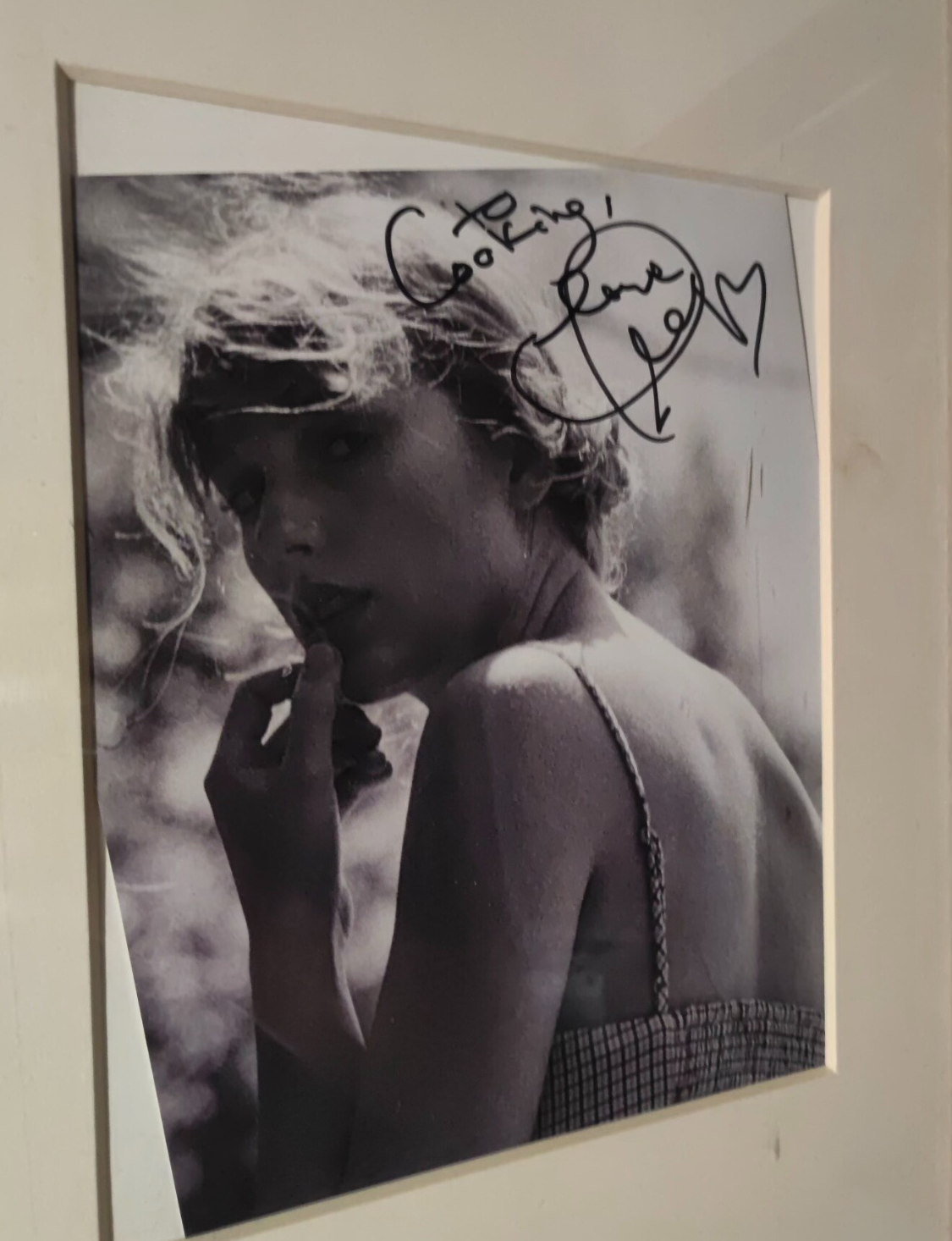 Taylor Swift Signed Bundle – Two Grammy Album of the Year Winners, folklore Personalized Mini Poster Signed + Midnights Personalized Poster Signed