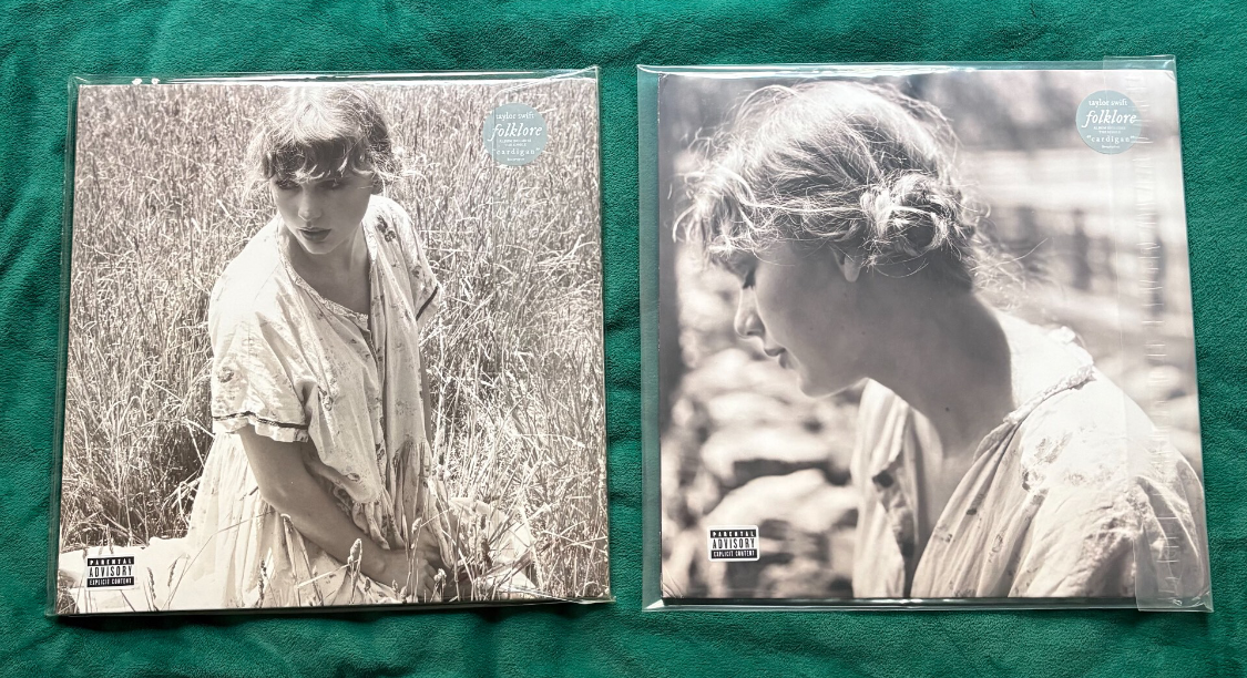 Taylor Swift – Folklore Variant 4 & 5 US First Week France Press 2LP NM/NM
