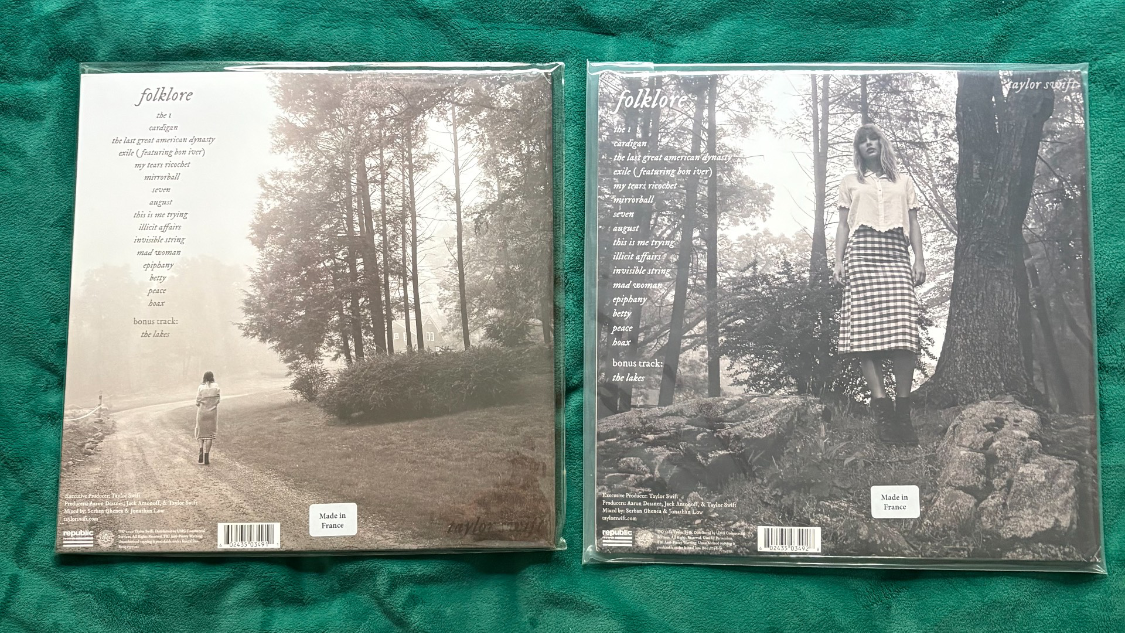 Taylor Swift – Folklore Variant 4 & 5 US First Week France Press 2LP NM/NM