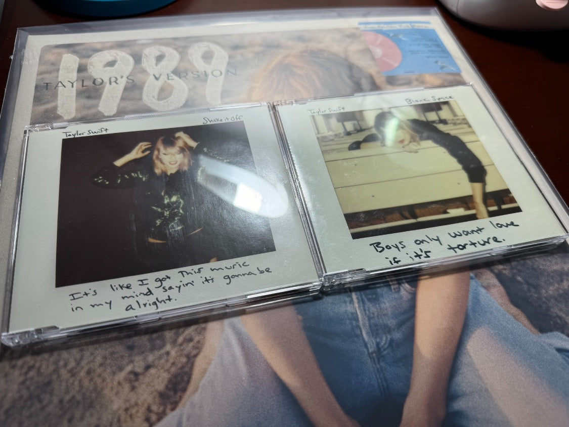 Taylor Swift – Shake It Off + Blank Space (2-Track CD Bundle, 1989 Era, Slim Case)