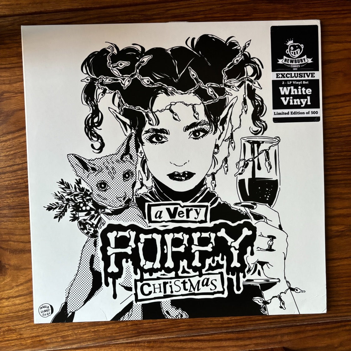 Poppy  - A Very Poppy Christmas (12", EP, Ltd, Whi) (Mint (M))