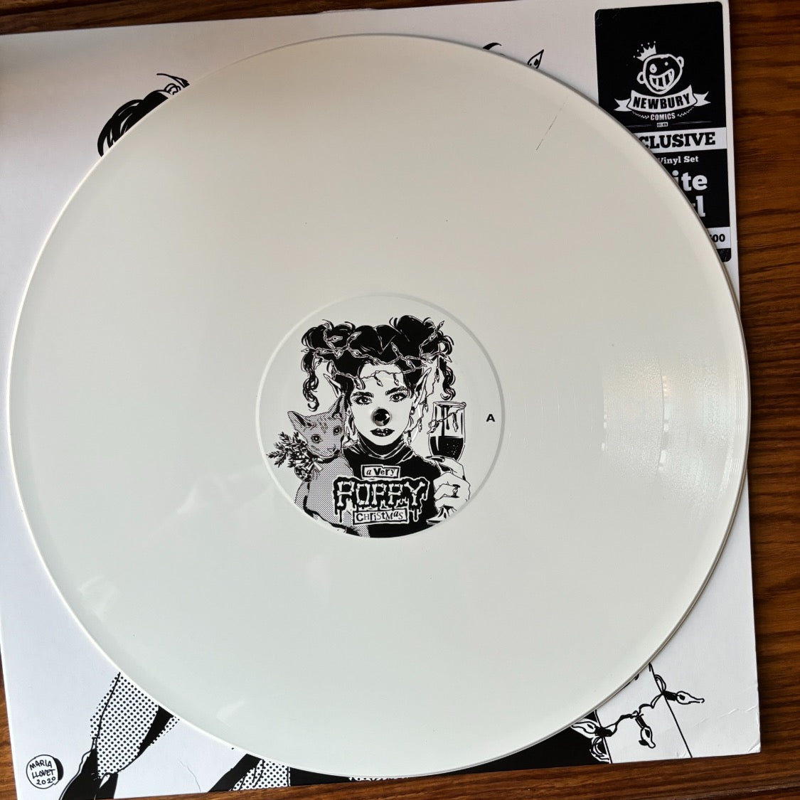 Poppy  - A Very Poppy Christmas (12", EP, Ltd, Whi) (Mint (M))
