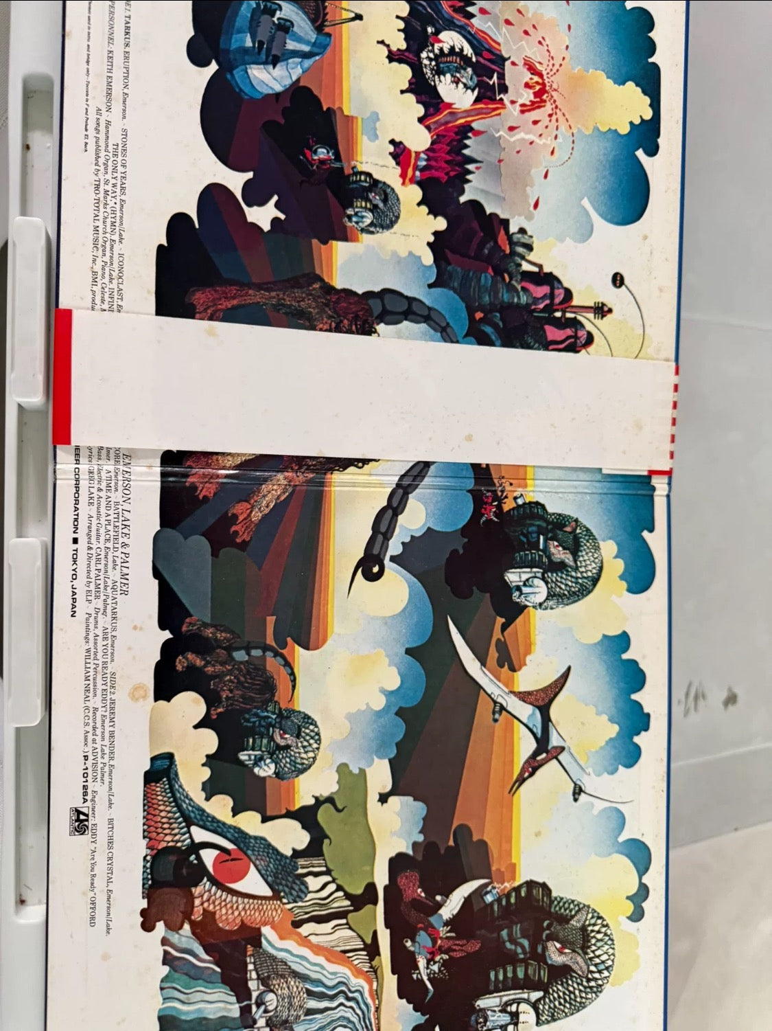 Emerson, Lake & Palmer - Tarkus (LP, Album, RE, Gat)