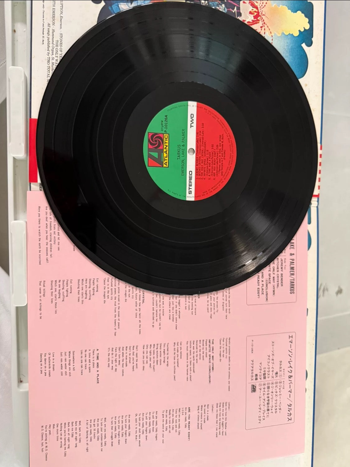 Emerson, Lake & Palmer - Tarkus (LP, Album, RE, Gat)