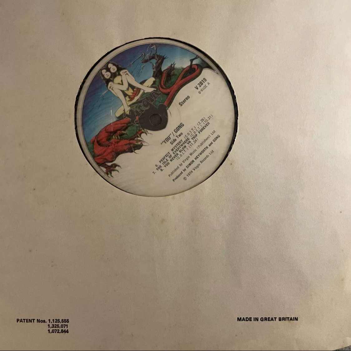 Gong - You (LP, Album) (Near Mint (NM or M-))