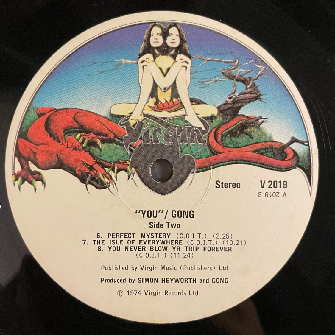 Gong - You (LP, Album) (Near Mint (NM or M-))