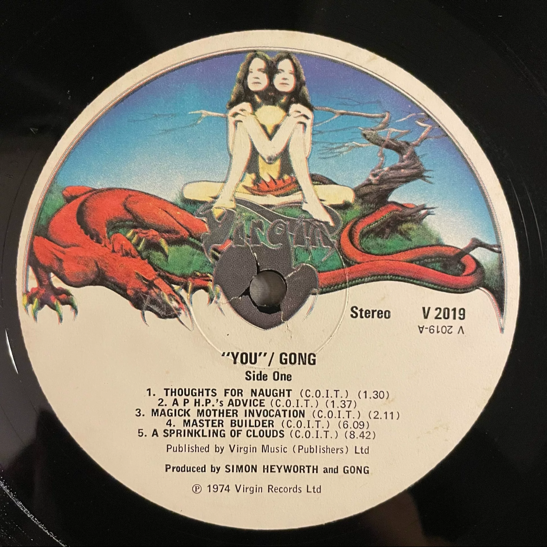 Gong - You (LP, Album) (Near Mint (NM or M-))