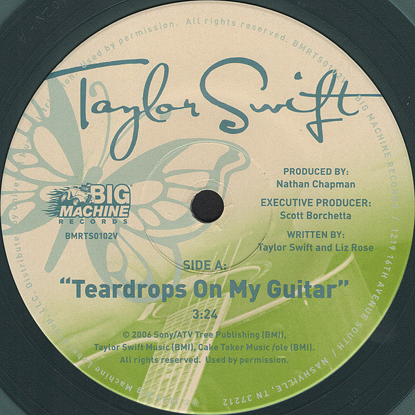 Taylor Swift – Teardrops On My Guitar – 7-Inch Vinyl – image 4