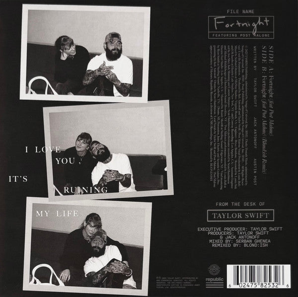 Taylor Swift – Fortnight – 7-Inch Vinyl – image 2