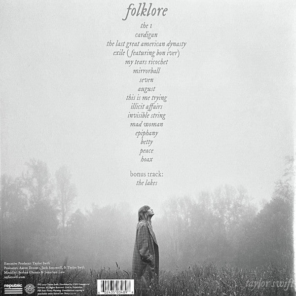 Taylor Swift – Folklore – 2LP Vinyl – image 4