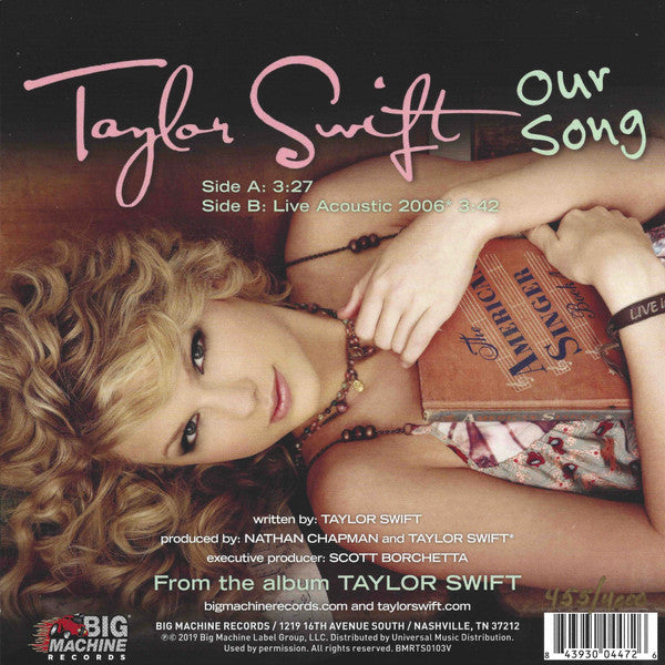 Taylor Swift – Our Song – 7-Inch Vinyl – image 2