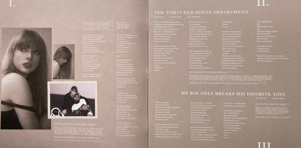 Taylor Swift – The Tortured Poets Department – 2LP Vinyl – image 4