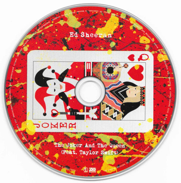 Ed Sheeran Feat. Taylor Swift – The Joker And The Queen – CD – image 3
