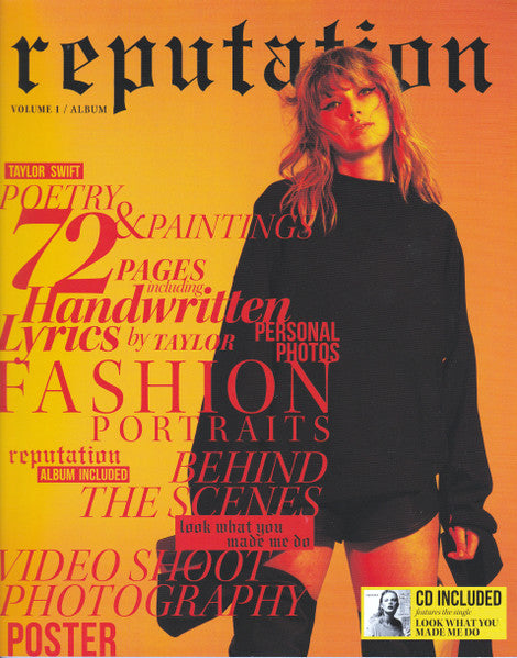 Taylor Swift – Reputation – CD