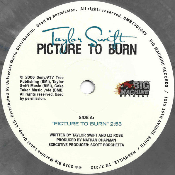 Taylor Swift – Picture To Burn – 7-Inch Vinyl – image 3