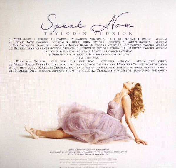 Taylor Swift – Speak Now (Taylor's Version) – 2CD – image 4
