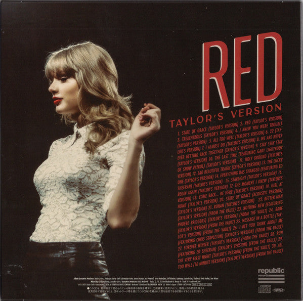 Taylor Swift – Red (Taylor's Version) – 2CD – image 4