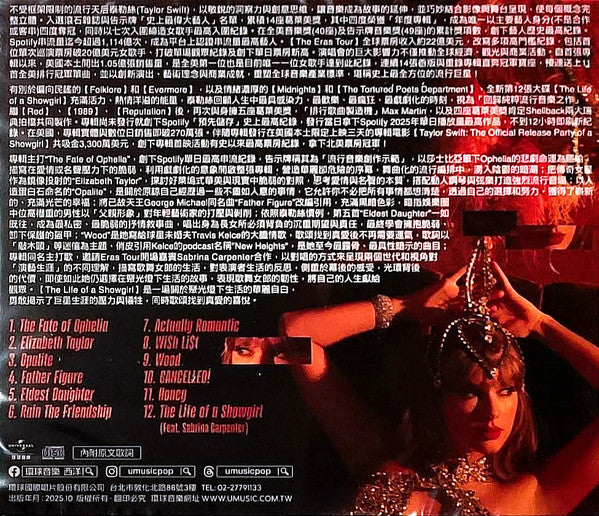 Taylor Swift – The Life Of A Showgirl – CD – image 2