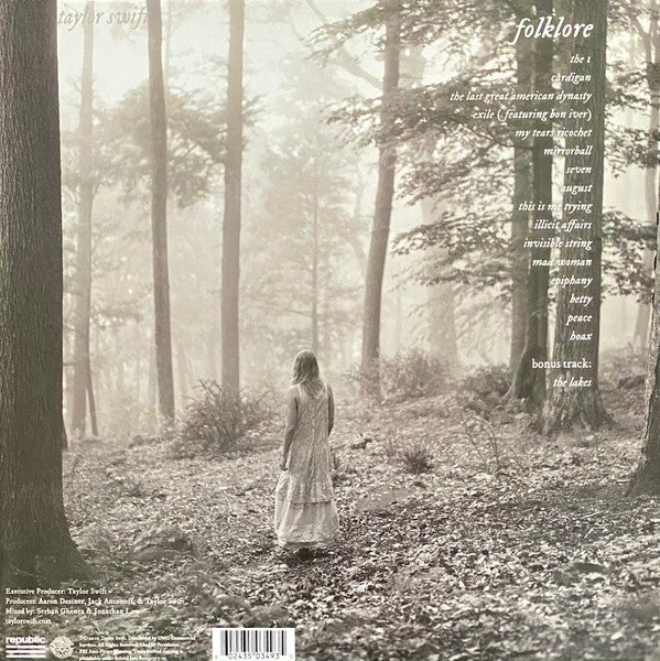Taylor Swift – Folklore – 2LP Vinyl – image 4